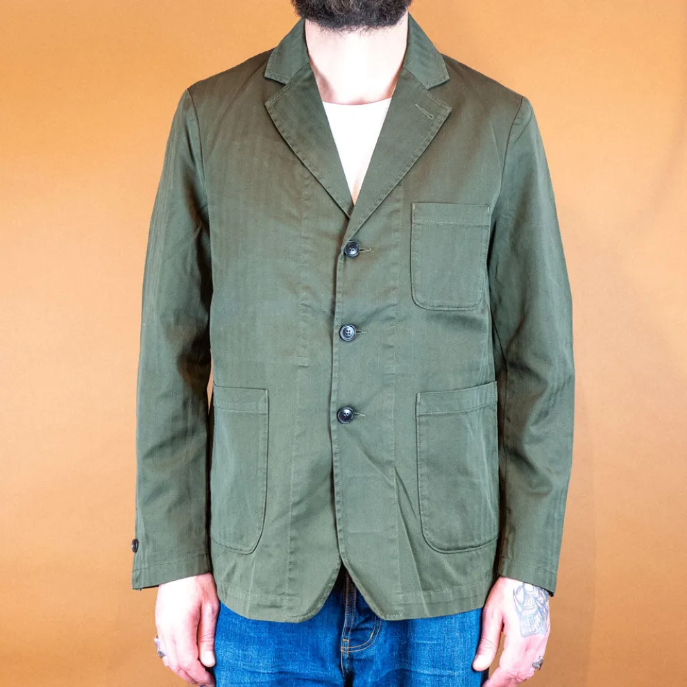 Anders Military HBT Jacket Olive
