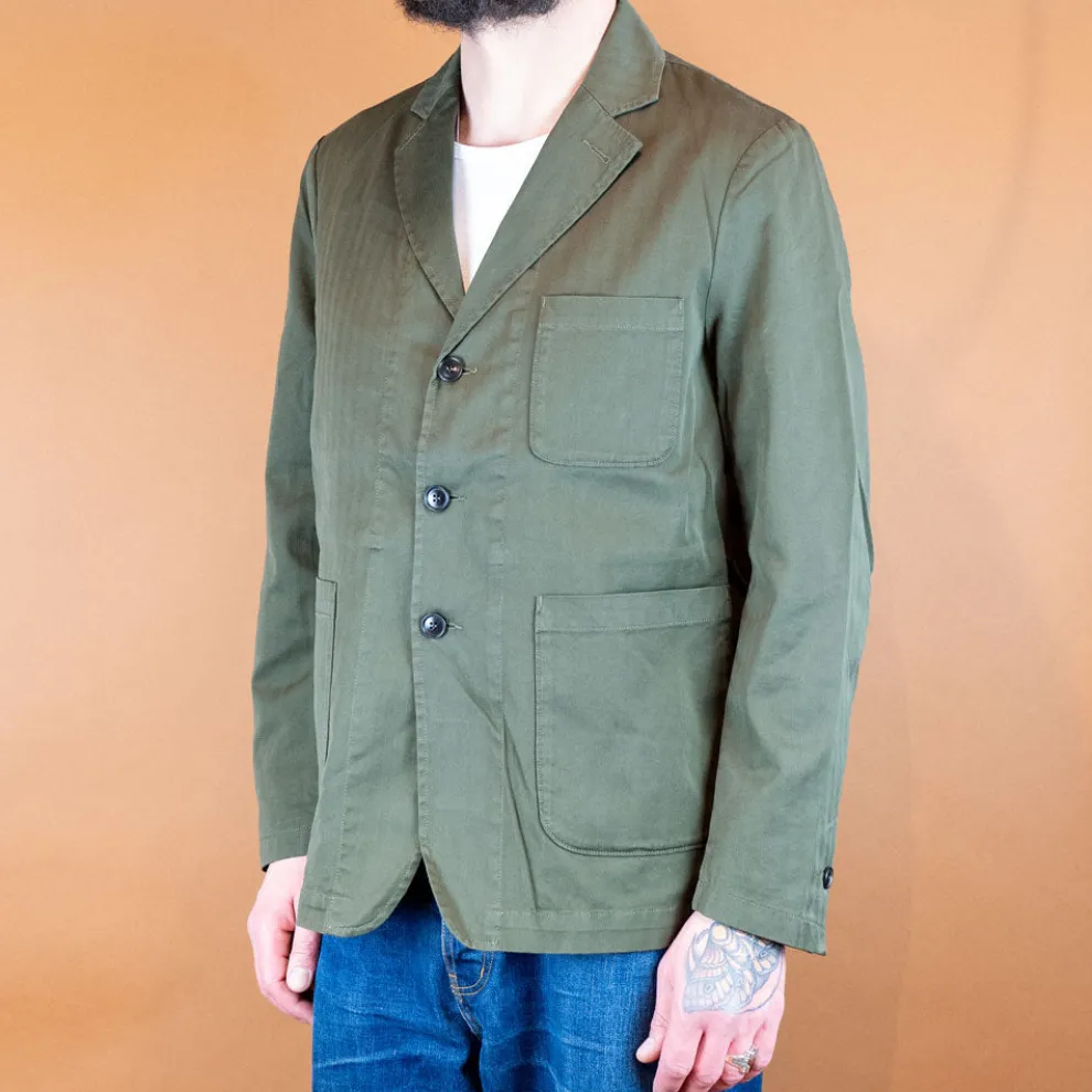 Anders Military HBT Jacket Olive