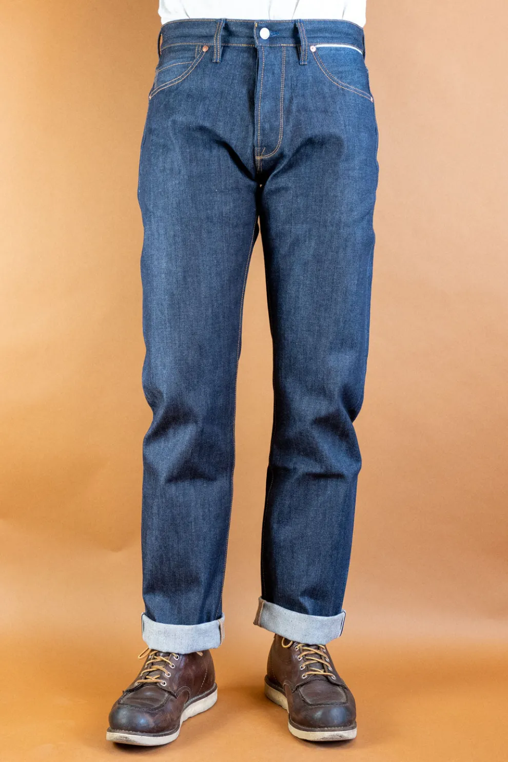 B-02 STRAIGHT Special #2 15 oz. Vintage Indigo Selvedge