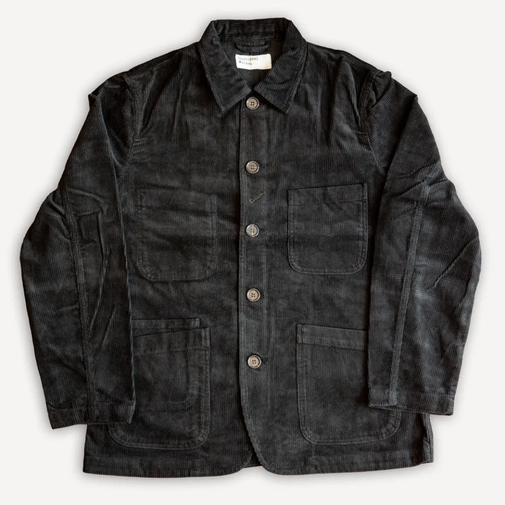 Bakers Jacket Cord Black
