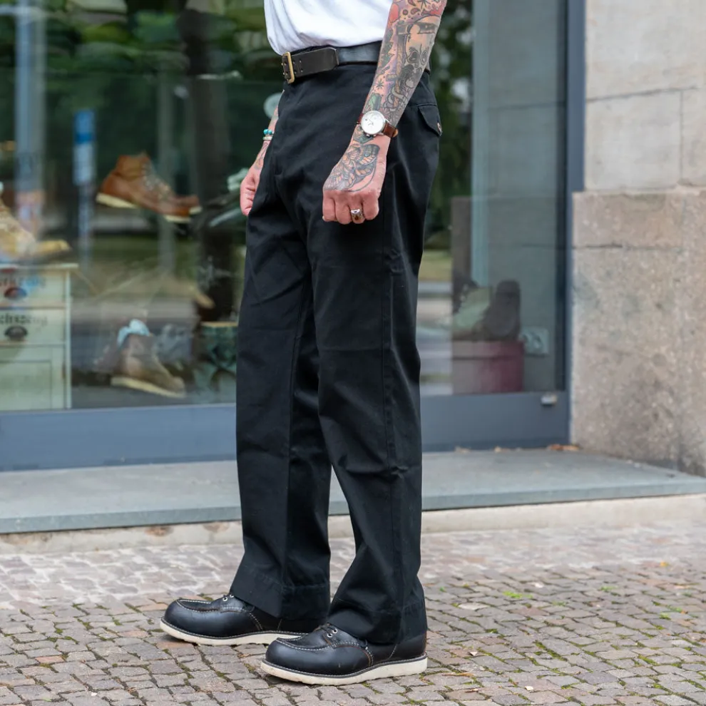 Cotton Pants 122 Black