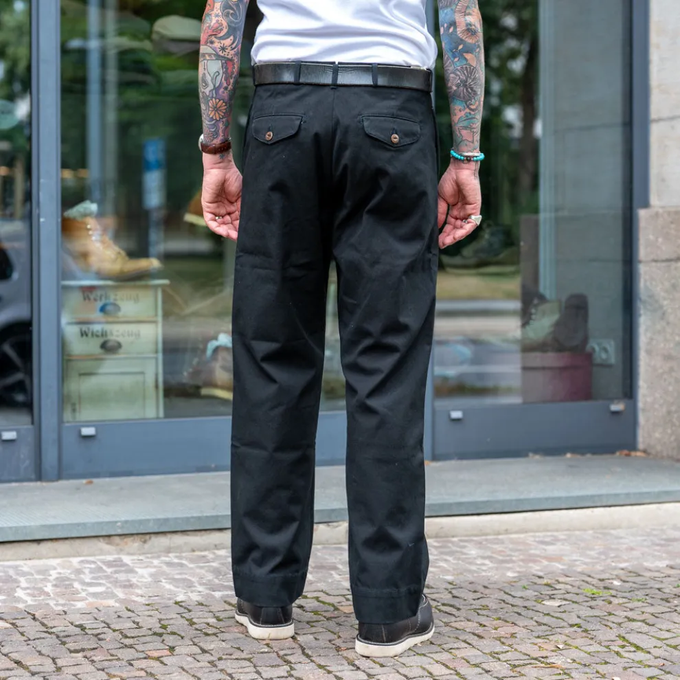 Cotton Pants 122 Black