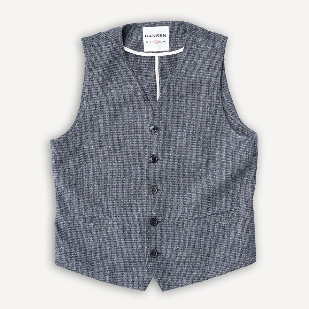 Knud Workwear Waistcoat Broken Grey