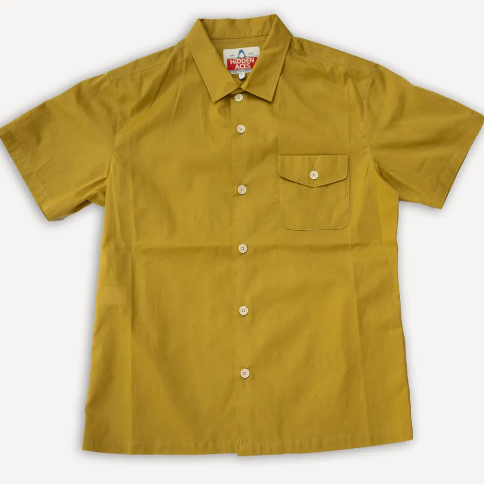 Linos Leisure Shirt Golden Olive K9203