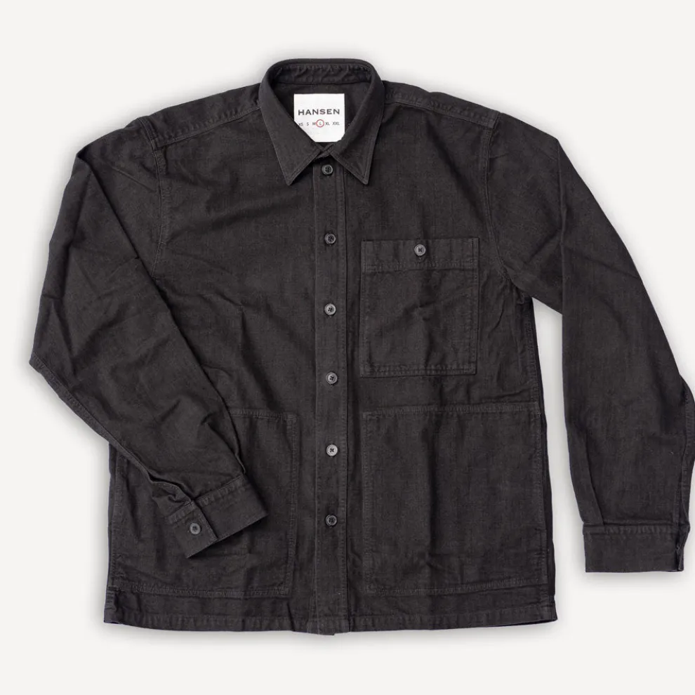 Luka Sturdy Overshirt Cocoa Bean