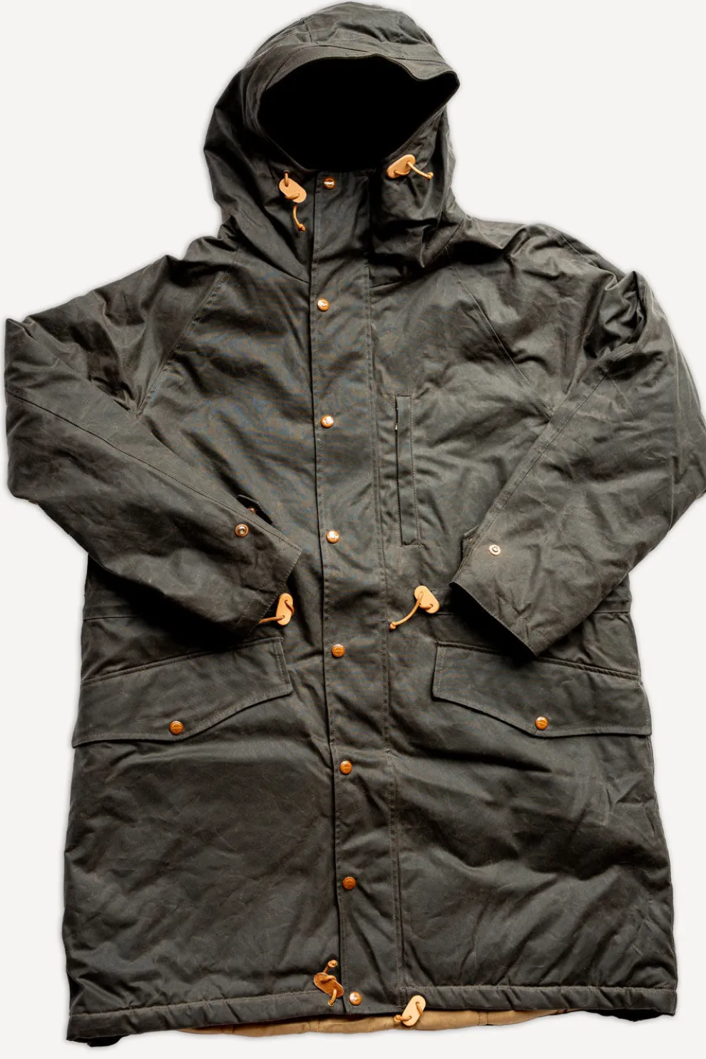 Mountain Parka Waxed Chocolate