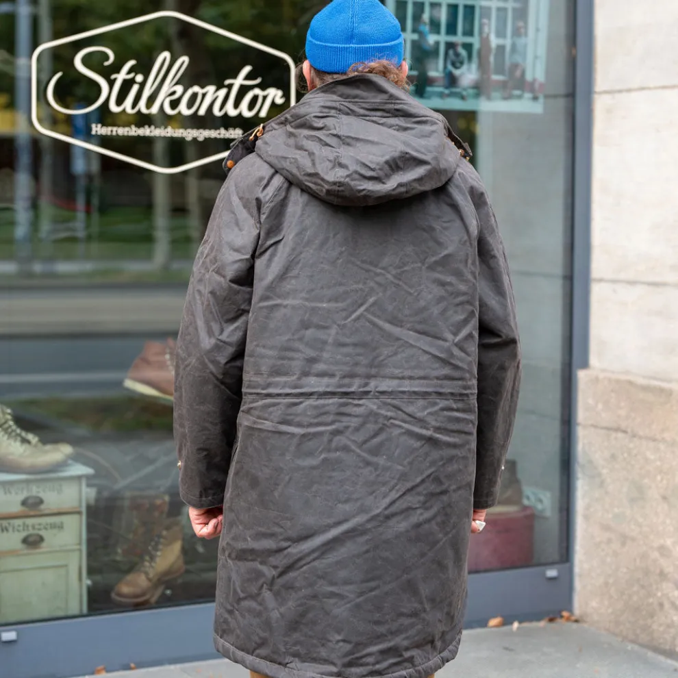 Mountain Parka Waxed Chocolate