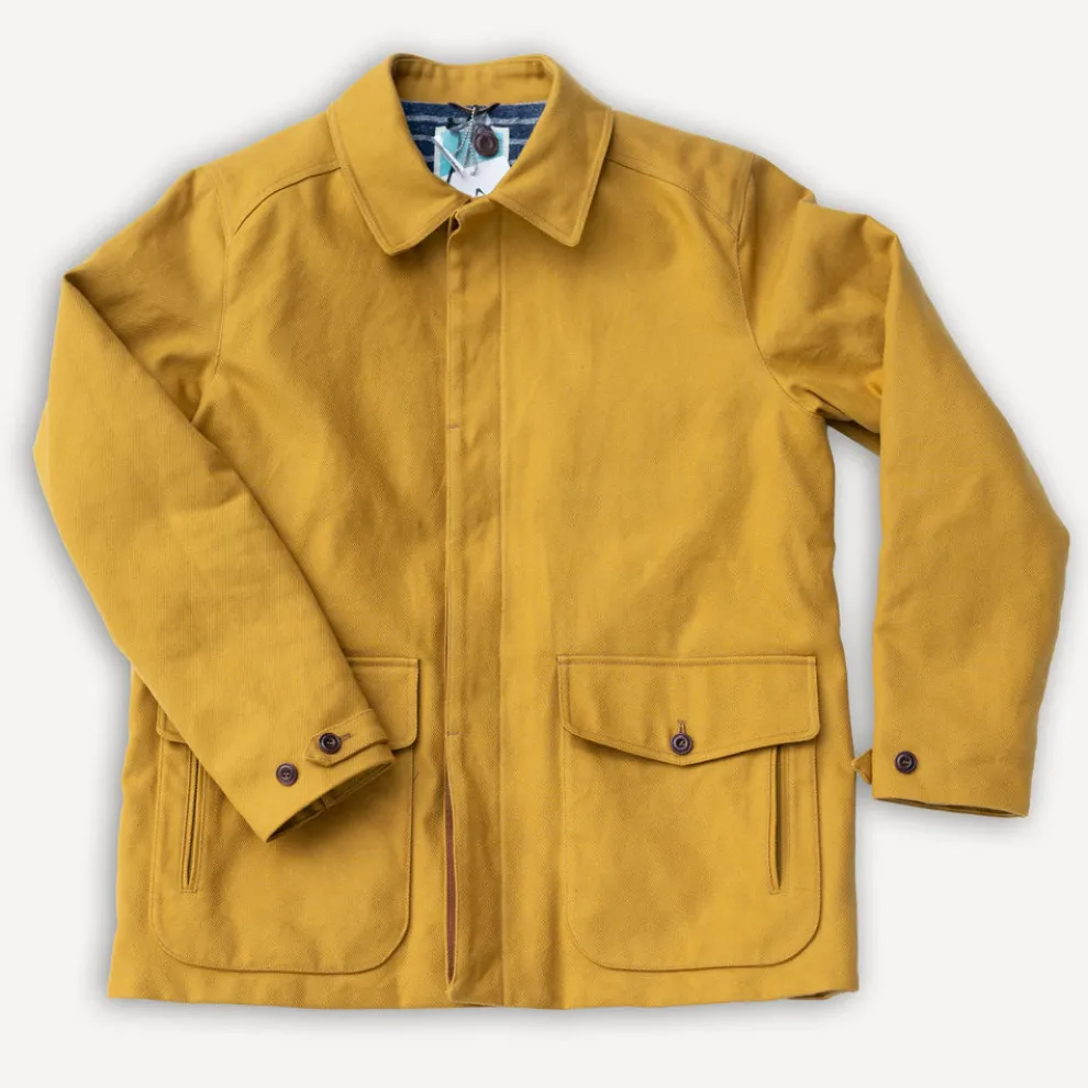 Sisyphos Rugged Twill-Jacket Kurkuma