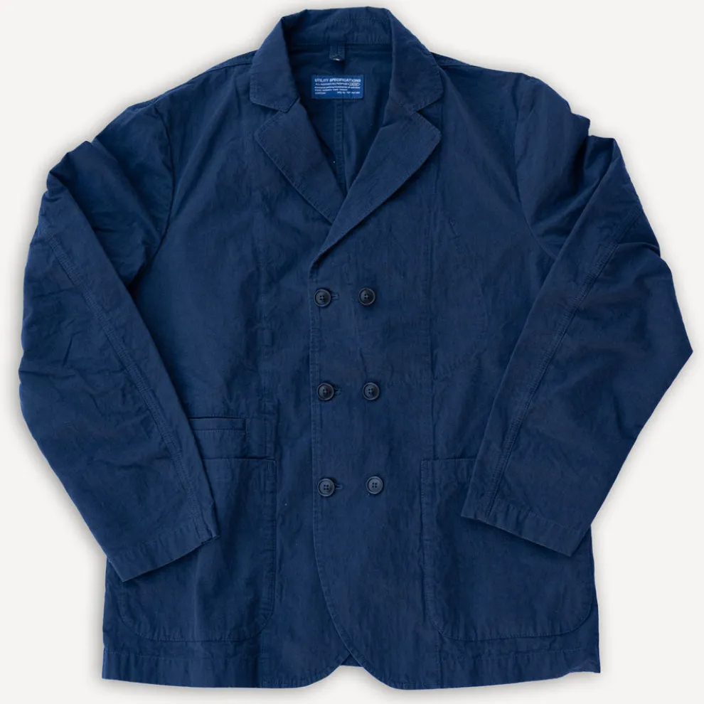 Thompson Utility Blazer T1US/Slub Navy