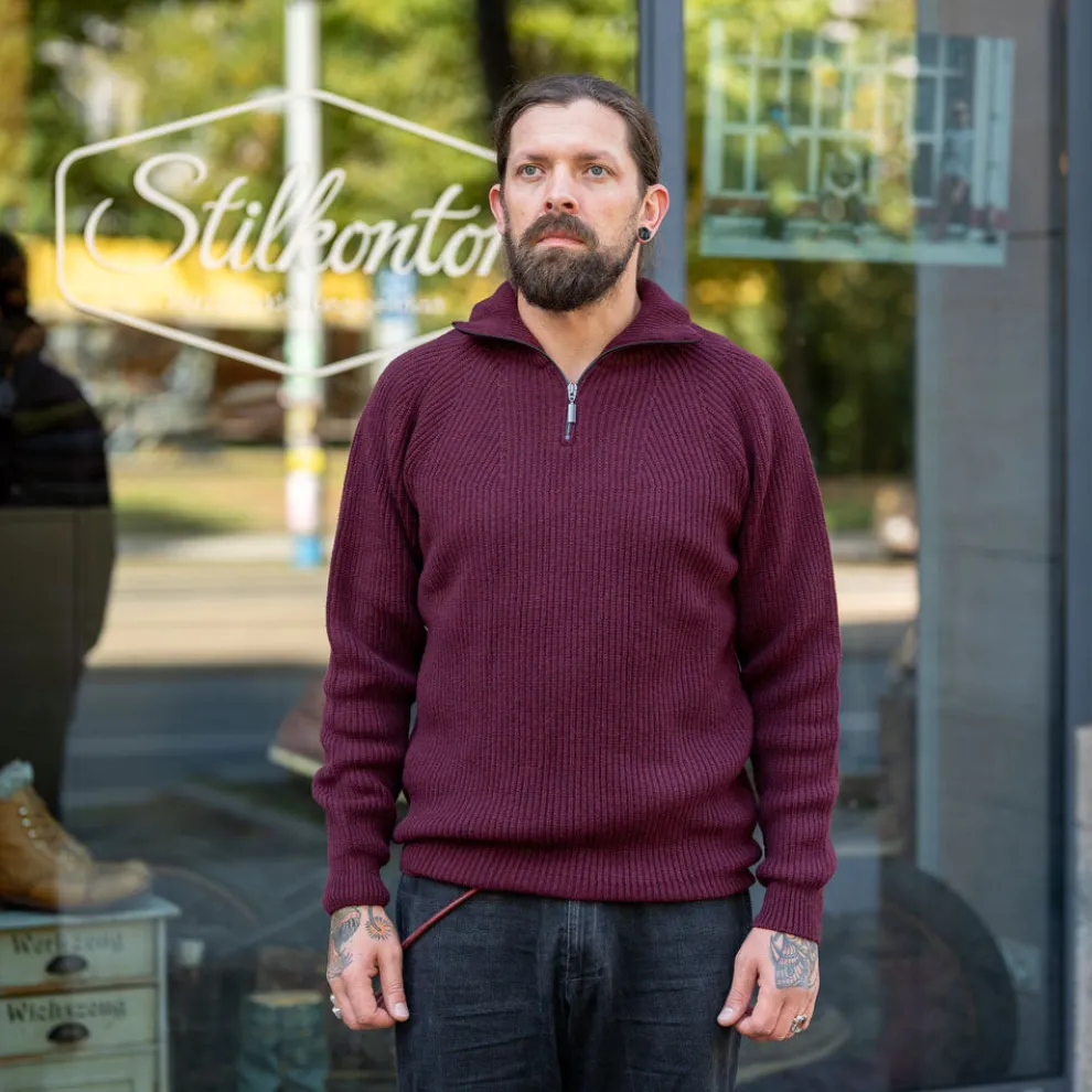 Troyer Merinowolle Bordeaux