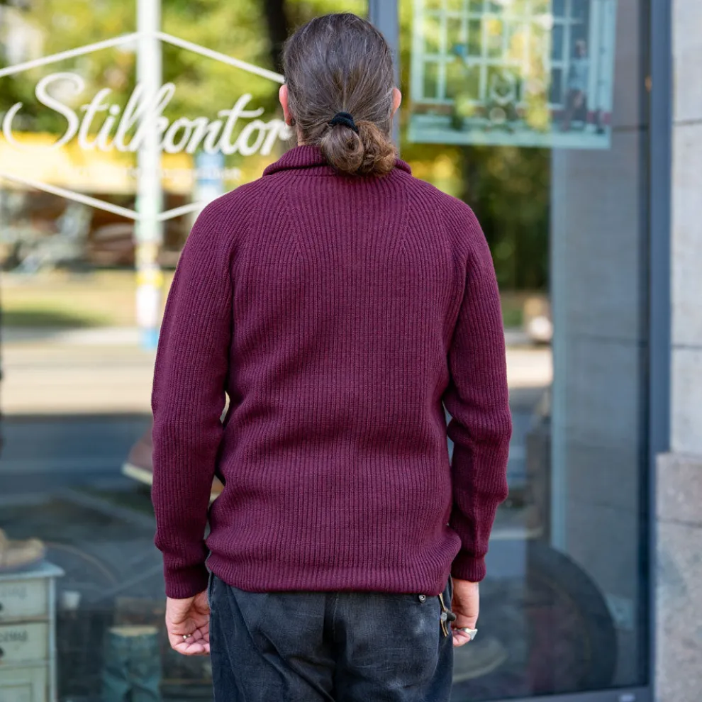 Troyer Merinowolle Bordeaux