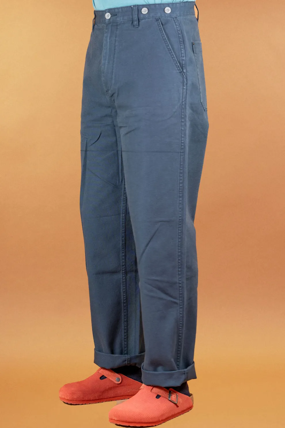Welders Pant Duck Canvas Navy