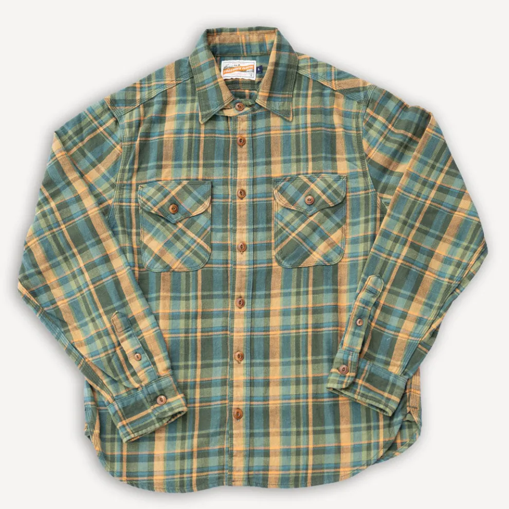 Wells Shirt Plaid Green